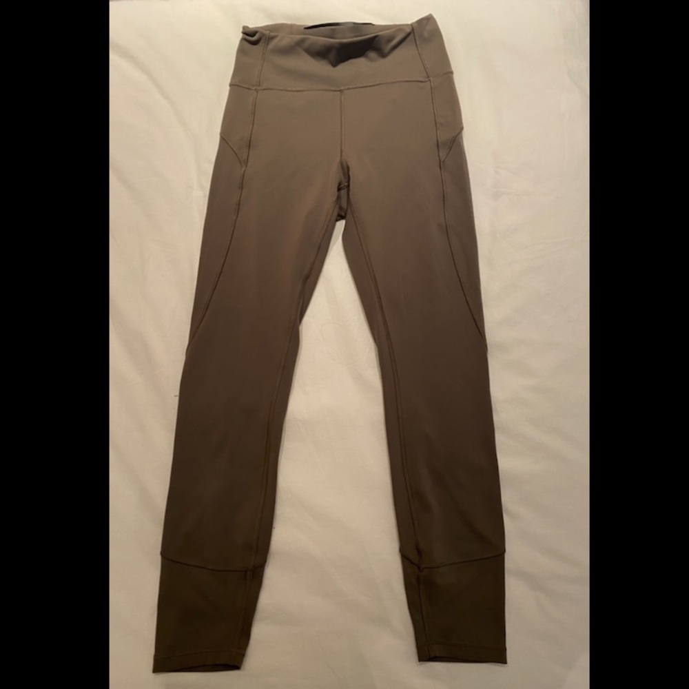 Lululemon leggings - olive green 
Size 6